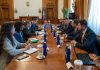 Preşedintele Senatului, Mircea Abrudean, întrevedere cu preşedintele Parlamentului de la Chişinău, Igor Grosu: Sprijinul României pentru Republica Moldova şi Ucraina reprezintă o constantă a statului român