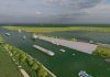 FOTO România modernizează un nou port strategic. Lucrările la portul Sulina, aproape de final