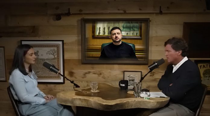 Interviu-eveniment! Fosta purtătoare de cuvânt a lui Zelenski îl atacă dur pe liderul de la Kiev, într-un interviu pentru Tucker Carlson: „Este isteric și fără empatie/ Un obstacol în calea păcii”