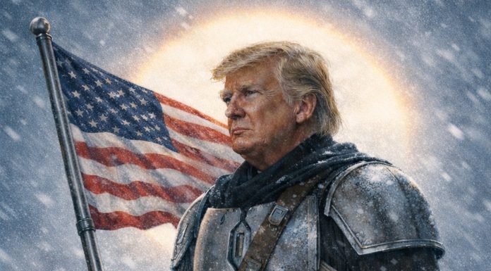 Casa Albă publică o imagine cu Trump în rolul Mandalorianului pentru a sărbători Ziua Star Wars