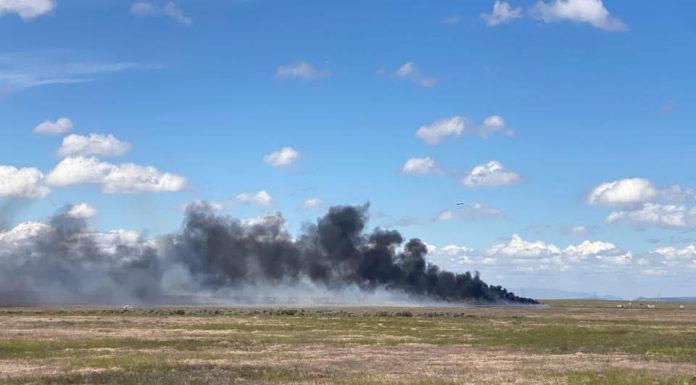 Două avioane ale Marinei SUA s-au prăbușit la un spectacol aerian din Idaho
