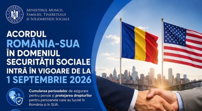 Pensii din România și SUA. Intră în vigoare acordul care permite cumularea anilor de muncă din ambele state