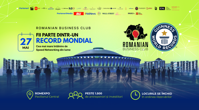 E oficial: Guiness World Records vine în România să certifice cea mai mare întâlnire de Speed Networking din lume