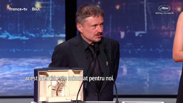 Cristian Mungiu, pentru Știrile ProTV, după al doilea trofeu Palme d'Or din carieră: ”Mă simt un pic vinovat”