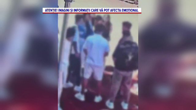 Imagini cu agresorul care a intrat cu un cuțit într-un liceu din București și a bătut un elev