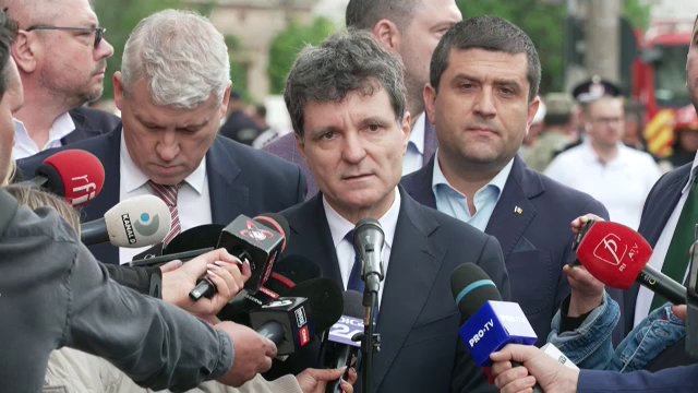 Nicușor Dan, din locul în care drona rusească a lovit în Galați: „România are patru proiecte care să rezolve problema”