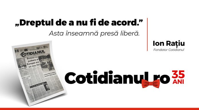 35 de ani de Cotidianul. Dreptul de a nu fi de acord
