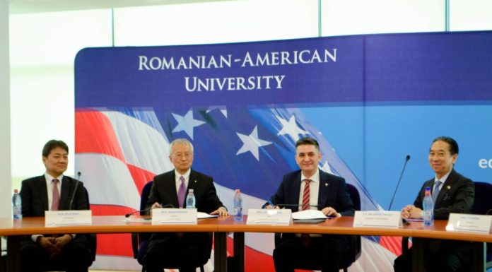 Premieră națională în învățământul superior: a fost lansat primul program de masterat cu dublă diplomă Japonia-România, la Universitatea Româno-Americană