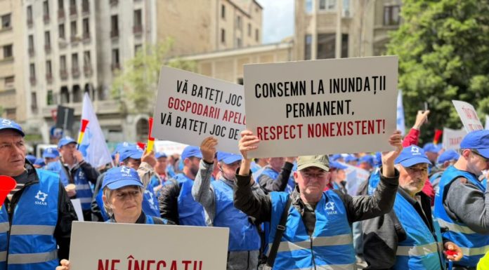 Diana Buzoianu criticizes the protest at Apele Române