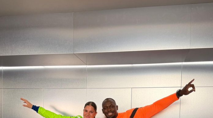 Usain Bolt a fost în România pentru a filma împreună cu o tânără româncă