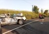 Hunedoara: Un bărbat de 74 de ani a murit după ce a intrat cu maşina într-un cap de pod / Într-un alt accident rutier, un bărbat a fost rănit după ce autoturismul său a lovit remorca unui camion – FOTO
