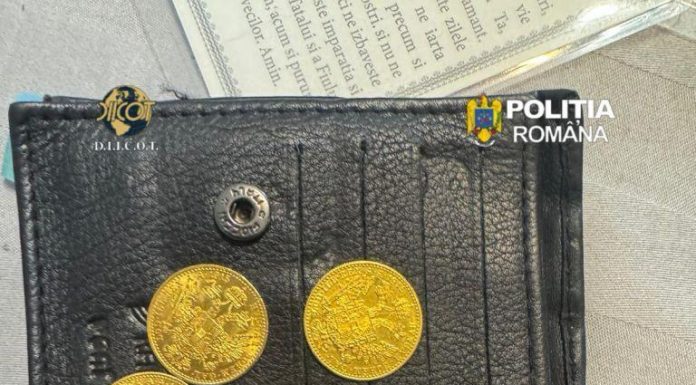 Trei bărbaţi, acuzaţi de mai multe infracţiuni, inclusiv că au furat ducaţi imperiali habsburgi dintr-o casă din Austria, cercetaţi – Percheziţii în Satu Mare