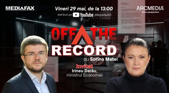 OFF The Record. Invitat: Irineu Darău, ministrul Economiei