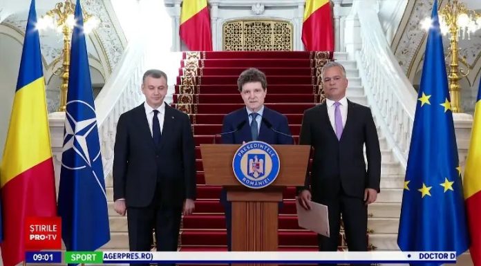 Nicuşor Dan l-a desemnat oficial pe Adrian Veştea candidat la funcţia de prim-ministru, după revocarea lui Eugen Tomac
