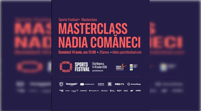 50 de ani de la primul 10 perfect! Masterclass Nadia Comăneci, la Sports Festival