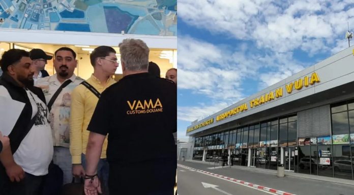 Haos pe Aeroportul din Timișoara. Călătorii sosiți din Londra au forțat ieșirea din terminal în timpul unei greve a vameșilor