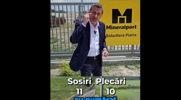 Mario De Mezzo acuză că jaful continuă după controalele Dianei Buzoianu: „Un camion de balast la fiecare 7 minute”