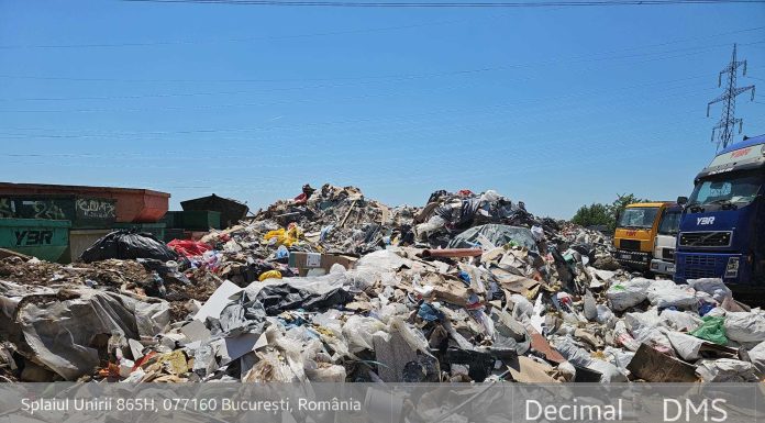 Deşeuri din construcţii colectate ilegal în Bucureşti – Garda de Mediu a aplicat o amensă de 60.000 de lei şi a dispus oprirea activităţii