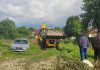 Situaţie de urgenţă la Câmpulung, unde un heleşteu construit ilegal s-a umplut în urma ploilor, iar malurile de pământ au cedat / Apa a ajuns pe stradă şi în subsolurile vecinilor / Elena Lasconi: La Câmpulung nu ai cum să te plictiseşti – FOTO