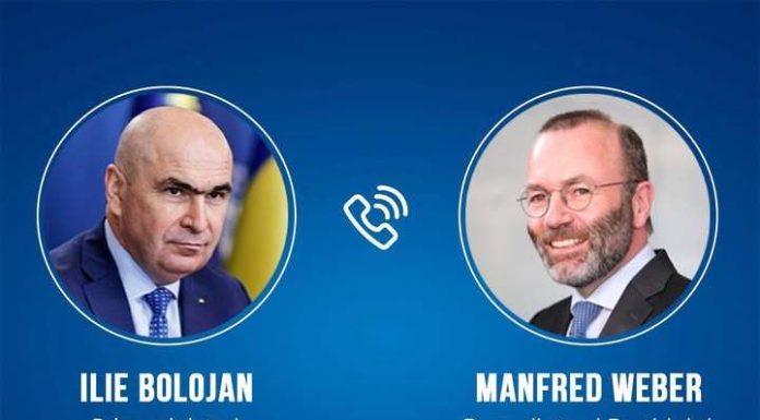 Ilie Bolojan, convorbire cu preşedintele PPE, Manfred Weber: Am discutat despre situaţia politică din România, despre fondurile europene şi despre reformele pe care trebuie să le facem în perioada următoare