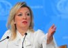 Moscova reacționează la expulzarea diplomatului rus din România. Ce a anunțat Maria Zaharova, purtătoarea de cuvânt a Ministerului de Externe, în urmă cu puțin timp