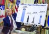 Trump anunță că lucrările la Reflecting Pool sunt finalizate și că urmează să fie umplut cu apă. „E mai mare decât zgârie-norii”