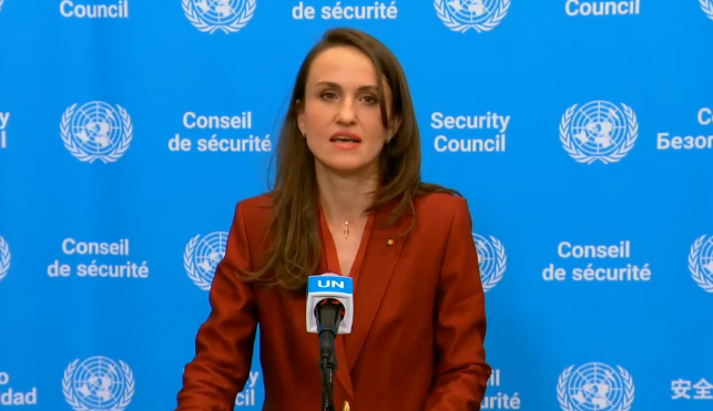Oana Ţoiu, după Consiliul de Securitate al ONU: Comunitatea internaţională arată că o încălcare flagrantă nu trebuie să fie tolerată