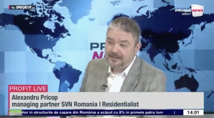 VIDEO Legea Nordis afectează dezvoltările rezidențiale noi. Alexandru Pricop, managing partner SVN Romania | Residentialist: Va exista un impact și, mai ales, unul negativ. Prețurile nu vor scădea. Nu au cum să scadă în momentul de față – Profit.ro Live T