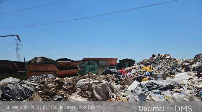 Amendă de 60.000 de lei în București pentru colectare ilegală de deșeuri din construcții pe Splaiul Unirii