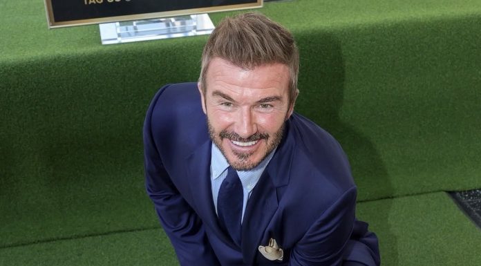 David Beckham a primit o stea pe Walk of Fame, în contextul în care Los Angelesul găzduieşte meciuri din cadrul Cupei Mondiale – VIDEO