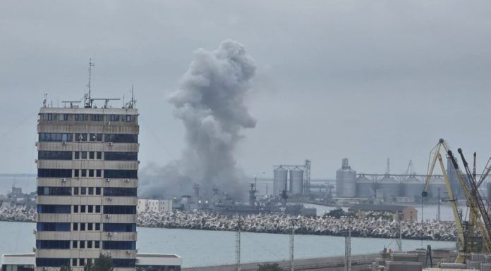 Ambasada Rusiei acuză Ucraina după explozia dronei maritime din Portul Constanța