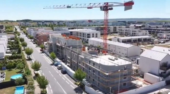 Blocul construit în 34 de zile: cea mai mare clădire rezidențială imprimată 3D din Europa