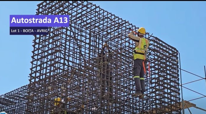 DRDP Braşov: Progres de peste 13% la nodul rutier de la Boiţa (Sibiu) de pe A13 – FOTO, VIDEO