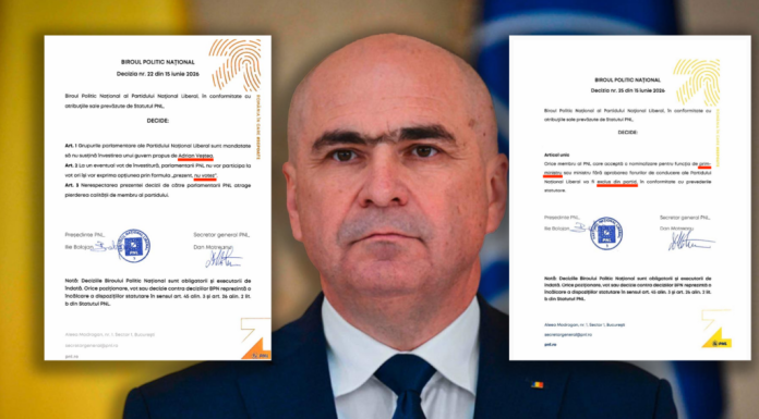(DOCUMENTE)Deciziile lui Ilie Bolojan, prin care a cerut să nu fie votat Adrian Veștea și a amenințat liberalii cu excluderea, suspendate executoriu de Tribunalul Ilfov. Mediafax publică documentele PNL invalidate de instanță