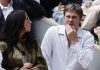 Brad Pitt și Ines de Ramon, apariție la Roland Garros. Ce au făcut cei doi în tribune. GALERIE FOTO
