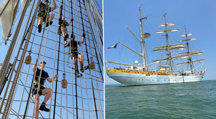 Bricul Mircea va defila la ziua SUA. Velierul, vedetă la o impresionantă regată peste Atlantic