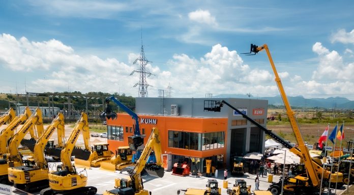 FOTO Investiție în România. Austriecii de la Kuhn au finalizat două centre regionale și extind rețeaua națională de servicii, investiții de 5 milioane de euro