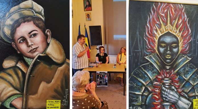 „Destinul Culorilor” poate fi admirat în centrul Bucureștiului. Peste 80 de tablouri spectaculoase, semnate de o pictoriță din Brașov, expuse până pe 12 iunie