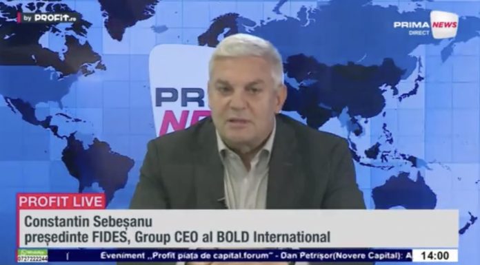 VIDEO Cerere imensă, nu putem construi cât se vrea să se cumpere astăzi. Constantin Sebeșanu, președinte FIDES: Construim în 2 ani și ne avizăm în 5. Fiecare an pierdut în perioada de avizare se revarsă în costuri – Profit.ro Live TV