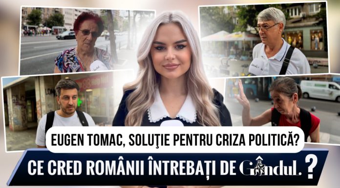 Este Eugen Tomac o soluție pentru criza politică? Ce au răspuns românii întrebați de Gândul