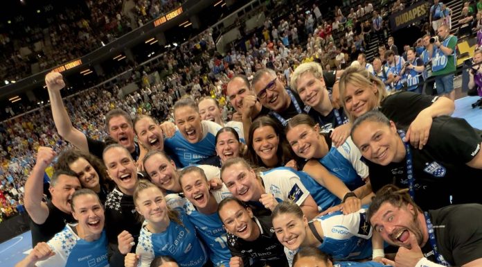 Handbal feminin: CSM Bucureşti, medalie de bronz în Liga Campionilor, după finala mică cu Brest Bretagne Handball