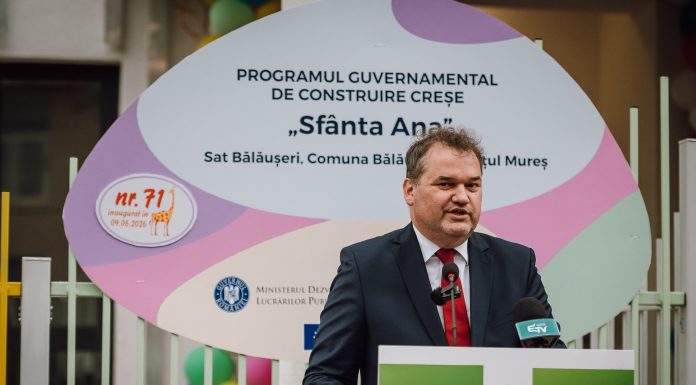 Cseke Attila: Într-o săptămână vom atinge jalonul PNRR de 4.500 de locuri noi în creşe
