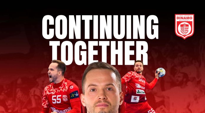 Handbal masculin: Extrema Andrii Akimenko şi-a prelungit contractul cu campioana Dinamo Bucureşti