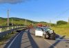 Grav accident rutier pe DN1F, în judeţul Cluj, unde o motocicletă a intrat în coliziune cu un autoturism