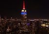 Empire State Building, în culorile Franţei după victoria francezilor împotriva Senegalului la Cupa Mondială de fotbal – VIDEO