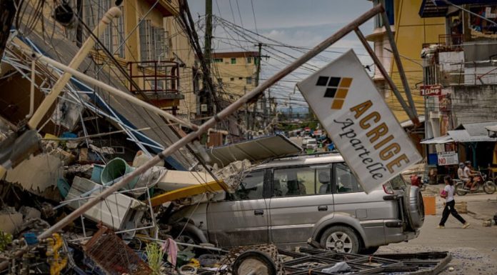 20.000 de persoane au fost strămutate în urma cutremurului din Filipine