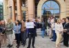 Proteste masive în toată ţara ale angajaţilor Fiscului, nemulţumiţi de poriectul Legii salarizării unitare: „Revoltă pentru demnitate!”, afişe pe geamurile sediilor închise/ Proteste şi la casele de pensii, dar şi la instanţe