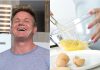 Omleta va fi mult mai gustoasă dacă înlocuiești laptele cu un ingredient folosit de Gordon Ramsay