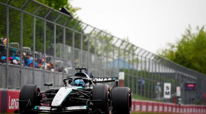 George Russell, pilot Mercedes, pleacă din pole position în Marele Premiu al Spaniei de Formula 1