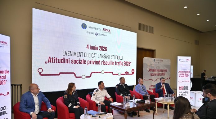 Studiu Poliția Română și Ursus Breweries: siguranța percepută în trafic atinge un maxim istoric în România, de 66%, dar principalele riscuri rămân viteza, neatenția, flash-urile și telefonul la volan